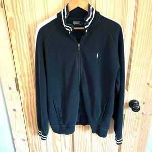 Polo Ralph Lauren Vintage Zip Front Sweatshirt Jacket. Size XL.